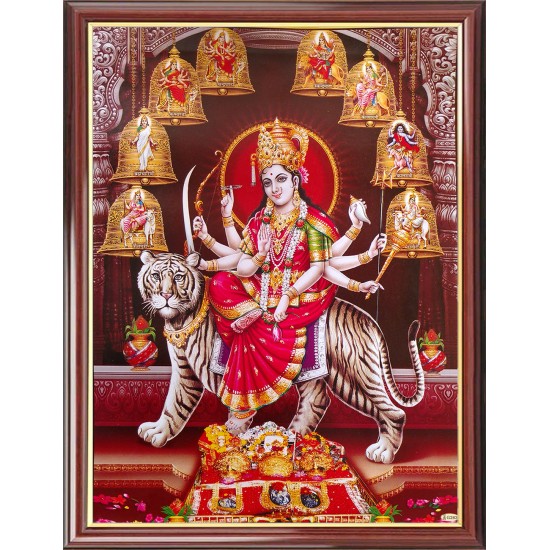 Goddess Durga Photo Frame