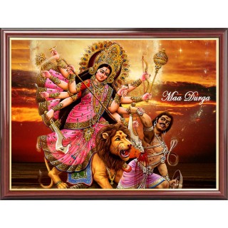 Goddess Durga Photo Frame