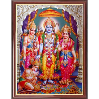 Ramar Sita Lakshmanan Hanuman Photo Frame
