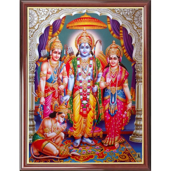 Ramar Sita Lakshmanan Hanuman Photo Frame