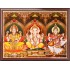 Saraswathi Lakshmi Ganesha Photo Frame