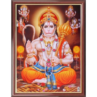 Hanuman Photo Frame