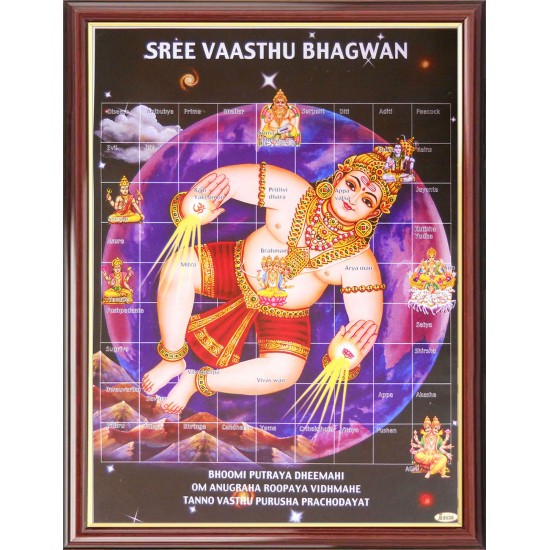 Vastu Bhagwan Photo Frame