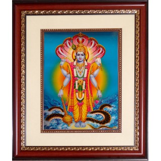 Vishnu Photo Frame Big