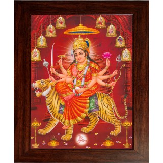 Goddess Durga Photo Frame