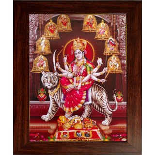 Goddess Durga Photo Frame