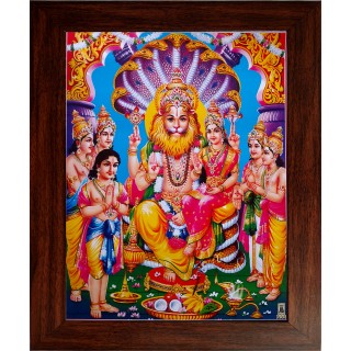 Lakshmi Narasimhar Photo Frame