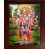 Pancha Muga Hanuman Photo Frame