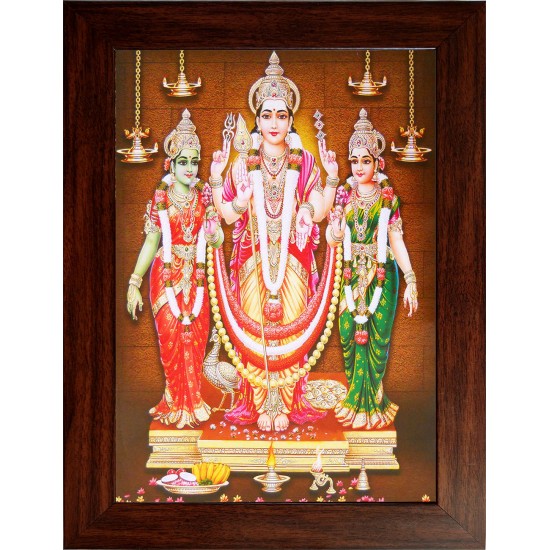 Murugan Valli Devasena Photo Frame