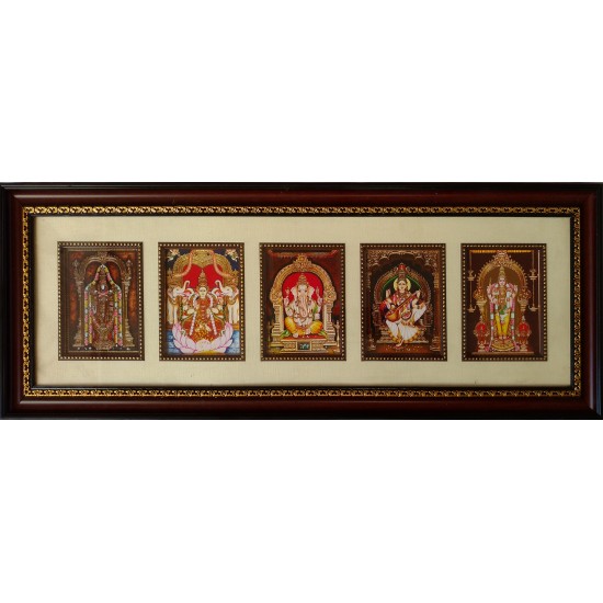 Balaji, Lakshmi, Ganesha, Saraswathi, Murugan Photo Frame