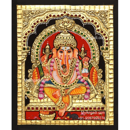 Ganesha Tanjore Paintings