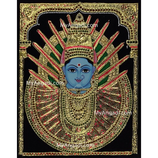 Yellama Devi – Renuka Devi Tanjore Painting Yellama Devi – Renuka Devi Tanjore Painting