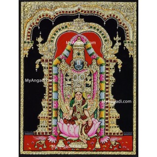 Balaji Lakshmi Tanjore Painting