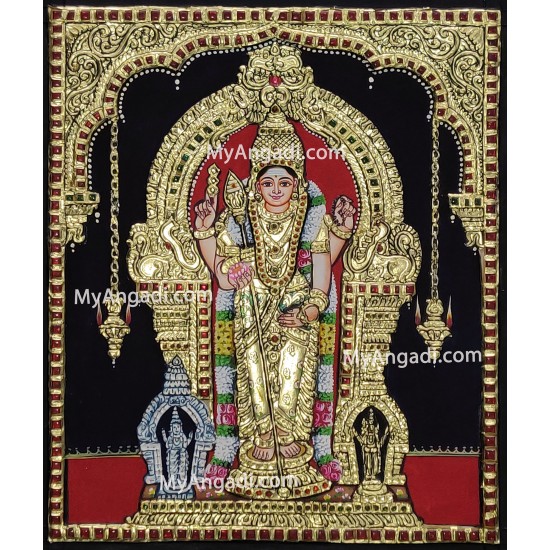 Thiruchendhur Murugan Tanjore Painting Thiruchendhur Murugan Tanjore Painting