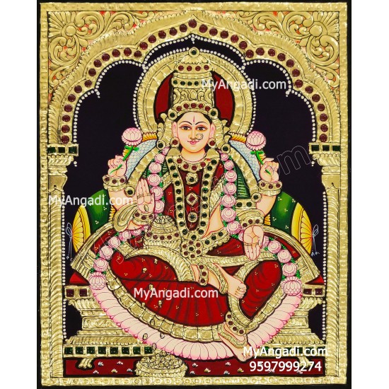 Lakshmi Tanjore Painting Lakshmi Tanjore Painting