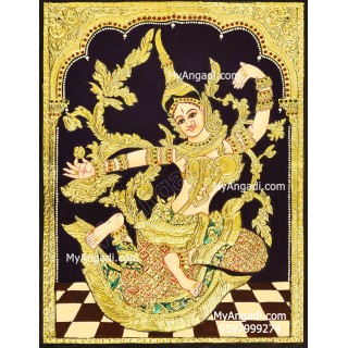 Indonesia Sita Tanjore Painting