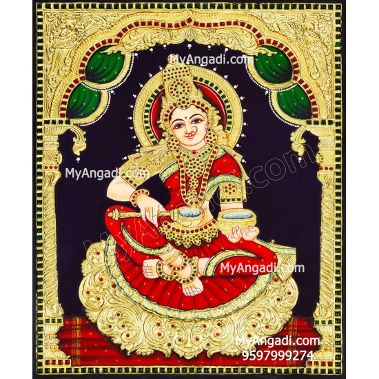Annapurani Tanjore Painting Annapurani Tanjore Painting