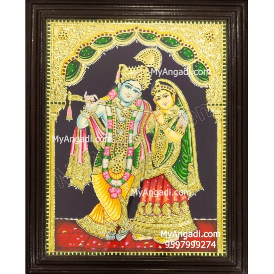 Radha Krishna Tanjore Painting Radha Krishna Tanjore Painting