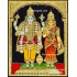 Vishnu and Lakshmi Tanjore Painting