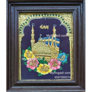 Islam Mosque Tanjore Painting