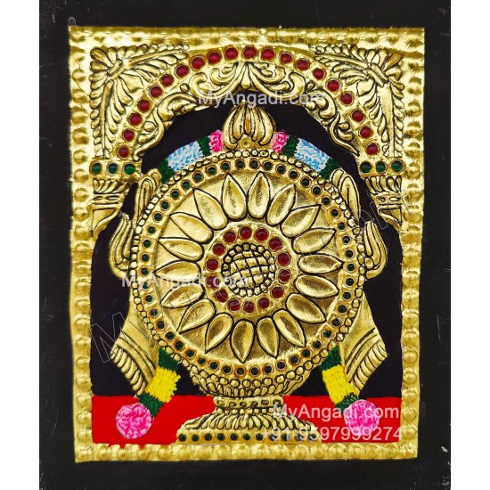 Small Chakra Tanjore Paintings