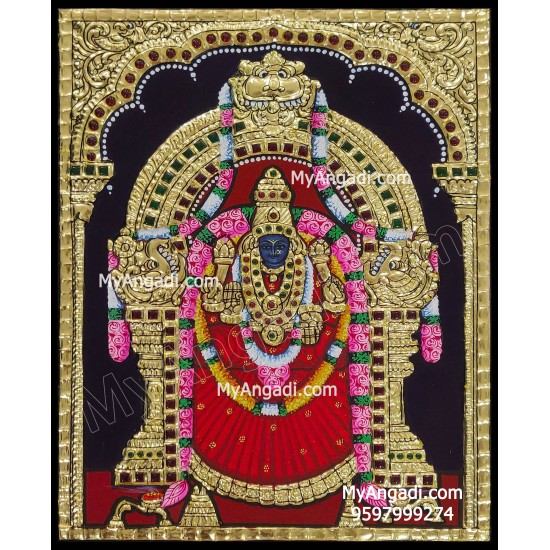 Padmavathi Thaayar Tanjore Painting Padmavathi Thaayar Tanjore Painting