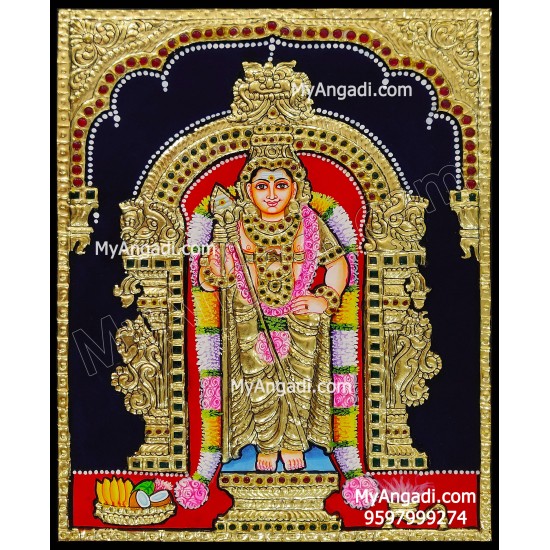 Murugan Tanjore Painting Murugan Tanjore Painting