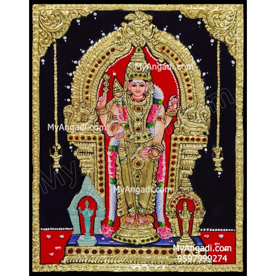 Murugan Tanjore Painting Murugan Tanjore Painting