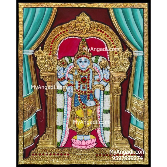 Vishnu Tanjore Painting