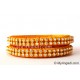 Dark Yellow Colour Silk Thread Bangles-2 Set Dark Yellow Colour Silk Thread Bangles-2 Set