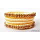 Ivory Colour Silk Thread Bangles-4 Set Ivory Colour Silk Thread Bangles-4 Set