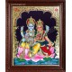 Vishnu and Lakshmi Tanjore Painting Vishnu and Lakshmi Tanjore Painting