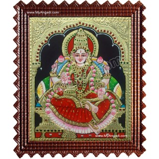 Dhana Lakshmi Tanjore Painting Dhana Lakshmi Tanjore Painting