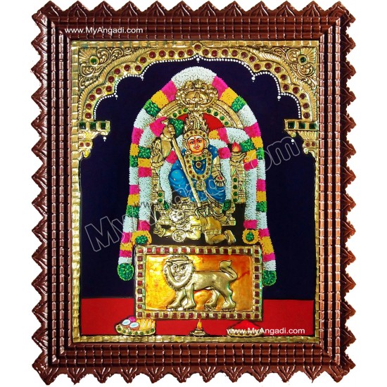 Chamundeeswari Tanjore Painting