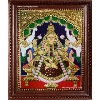 Gaja Laxmi Tanjore Painting