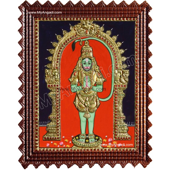 Hanuman Tanjore Painting