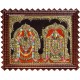 Thirupathi Venkatachalapathi & Thaayar Padmavathi Tanjore Painting Thirupathi Venkatachalapathi & Thaayar Padmavathi Tanjore Painting