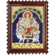Pradosham Shiva Parvathi in Nandhi Tanjore Painting