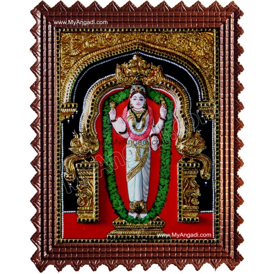 Kannika Parameswari Tanjore Painting Kannika Parameswari Tanjore Painting