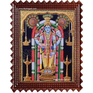 Guruvayurappan Tanjore Painting