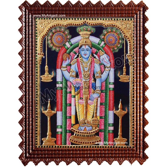 Guruvayurappan Tanjore Painting