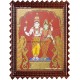 Shivan Parvathi devi Tanjore Painting