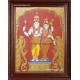 Shivan Parvathi devi Tanjore Painting