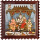 Lord Shiva Family Tanjore Painting Lord Shiva Family Tanjore Painting