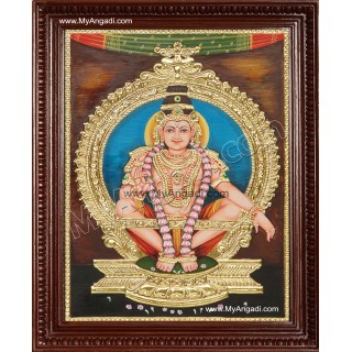Iyyappan Tanjore Painting