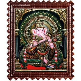 Ganesh Ji Tanjore Paintings