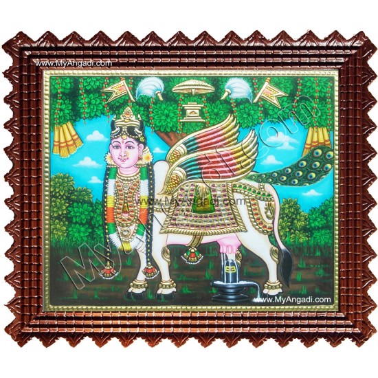 Kamadhenu Tanjore Paintings Kamadhenu Tanjore Paintings