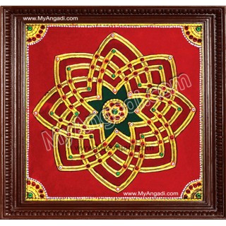 Aiswarya Kolam Tanjore Painting Aiswarya Kolam Tanjore Painting