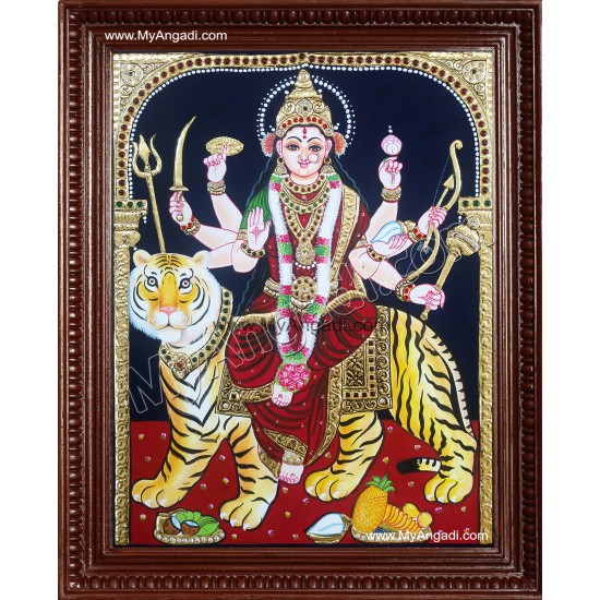 Durgai Amman Tanjore Paintings Durgai Amman Tanjore Paintings