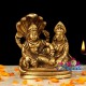 Vishnu Lakshmi Brass Statue
